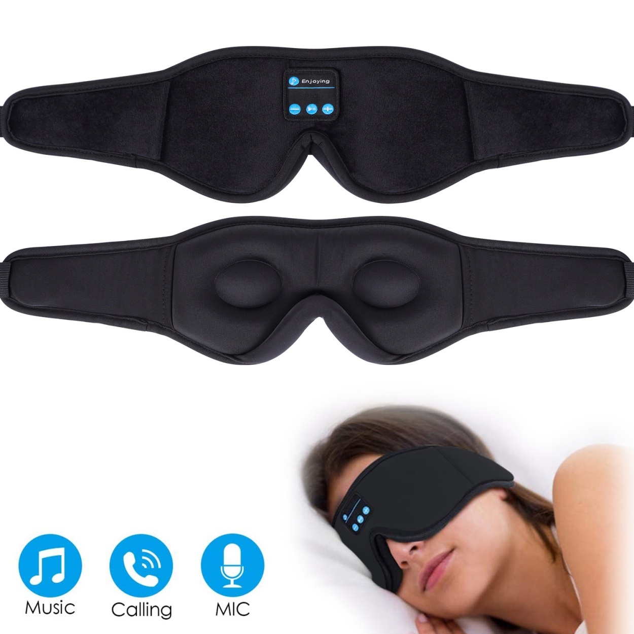 3D-Schlafmaske