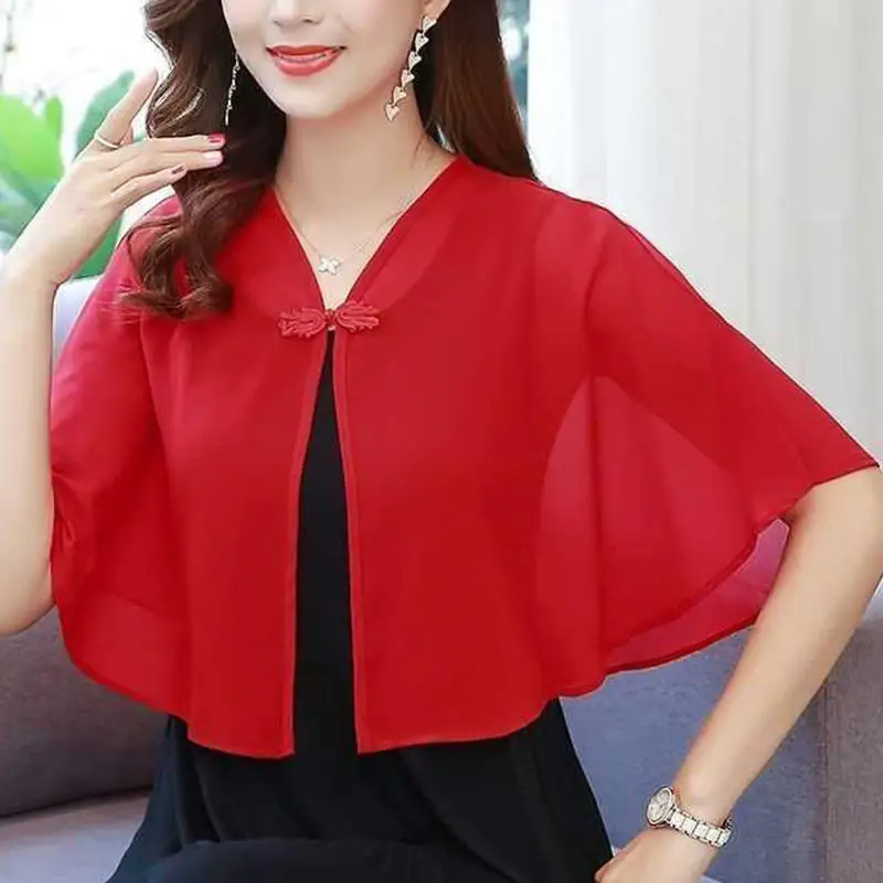 Chiffon-Cardigan