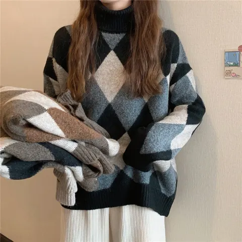 Layer-Strickpullover
