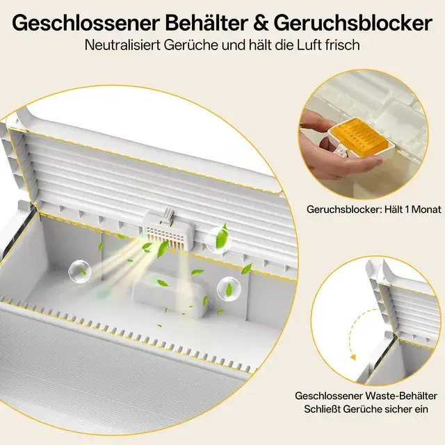 selbstreinigende Katzentoilette 3