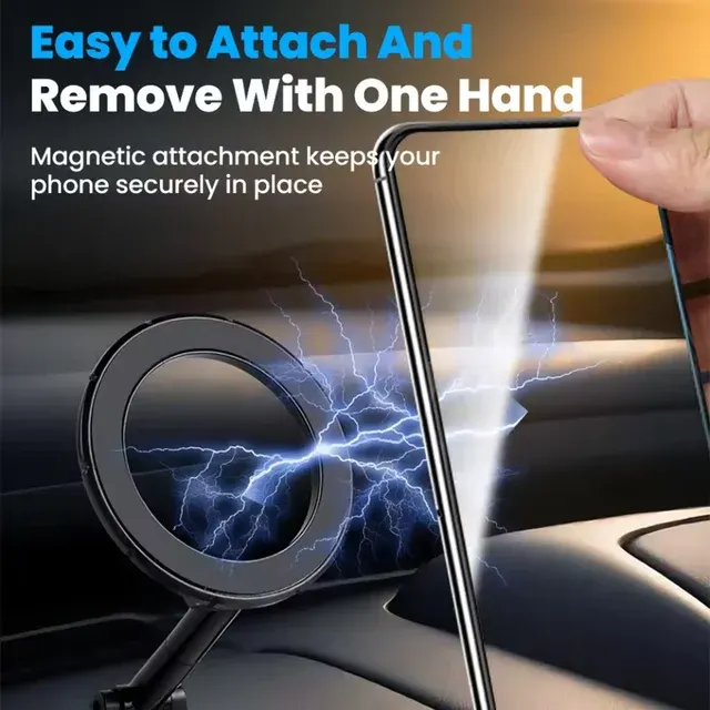 Faltbarer Magnet-Handyhalter für Auto 4