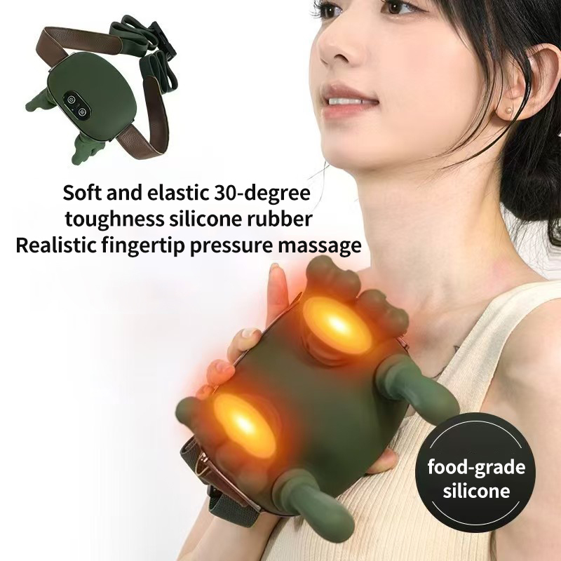 Elektrisches Nacken-Schultermassagegerät tragbar 3