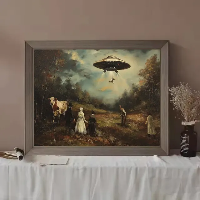 Surrealistisches Leinwand-Wandbild 3