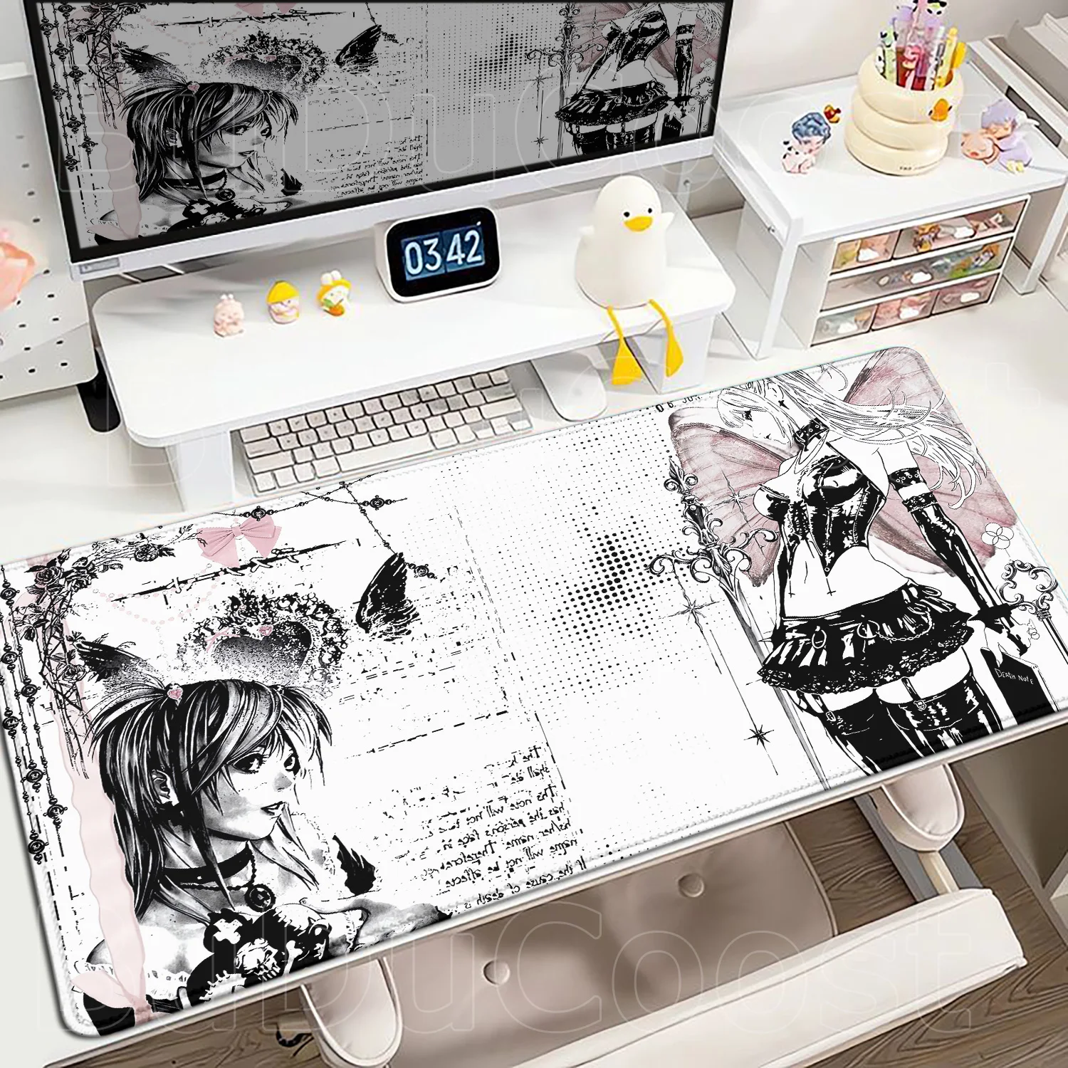 Anime-Schreibtischmatte im Death-Note-Design