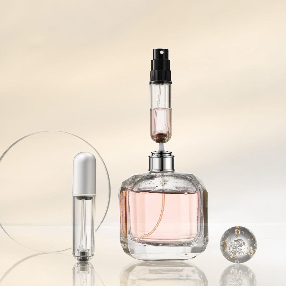 Mini-Reiseparfümflasche 5ml mit Transparentboden 2