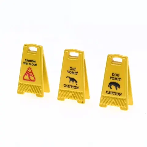 Miniatur-Warnschild