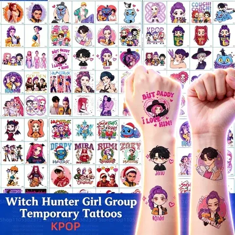 Temporäre Tattoo-Sticker