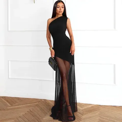 Rückenfreies Abendkleid