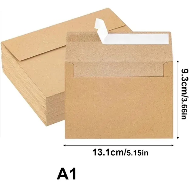 Kraftpapier-Umschlag 4
