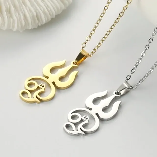 Om-Shiva-Anhänger-Halskette 2