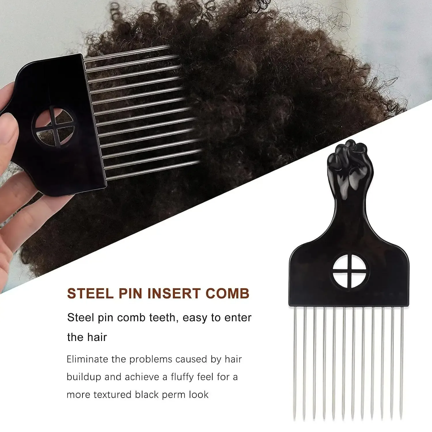 Magisches Twisted-Locken-Schwamm-Set, Unisex 3