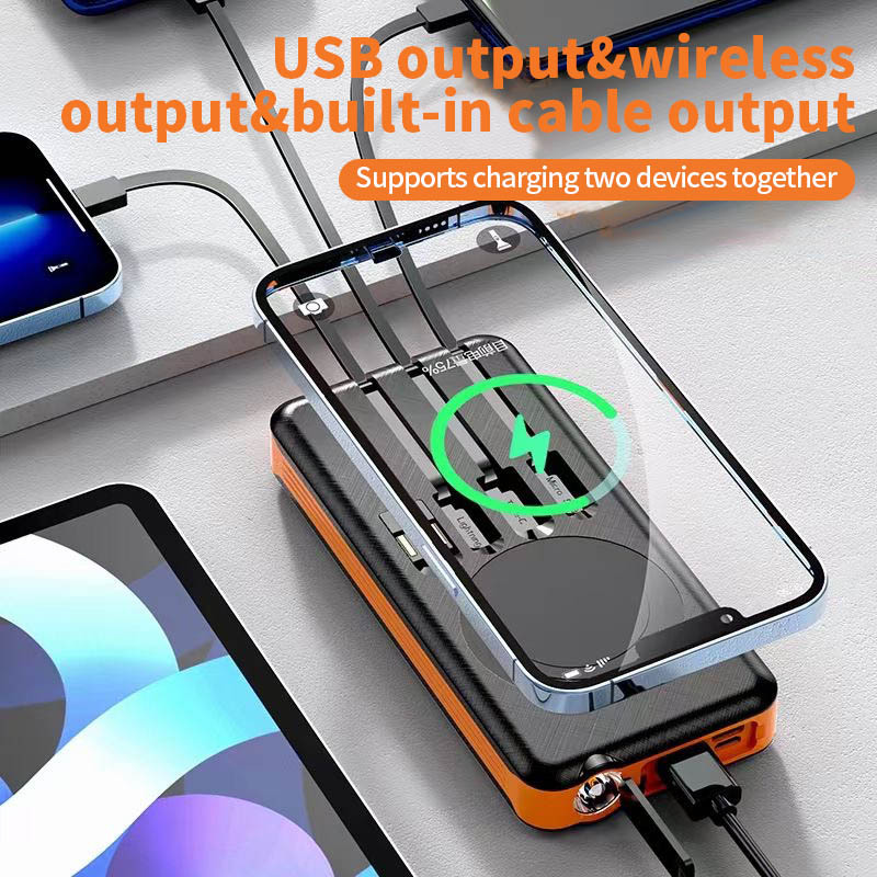 Solar Powerbank 10000mAh mit LED-Display 4
