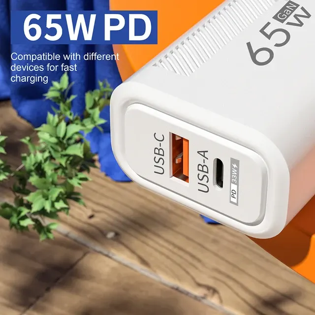 65 W GaN Kompakt-Reiseladegerät 4