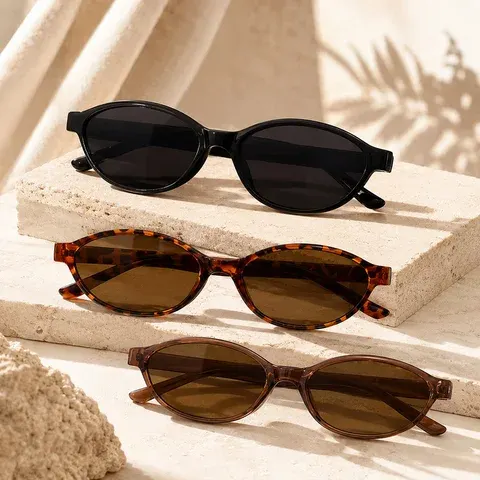 Ovale Sonnenbrille