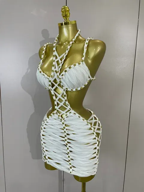Neckholder-Minikleid 2