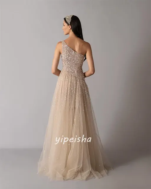Abendkleid One-Shoulder 3