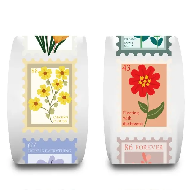 Briefmarken-Aufkleber 3