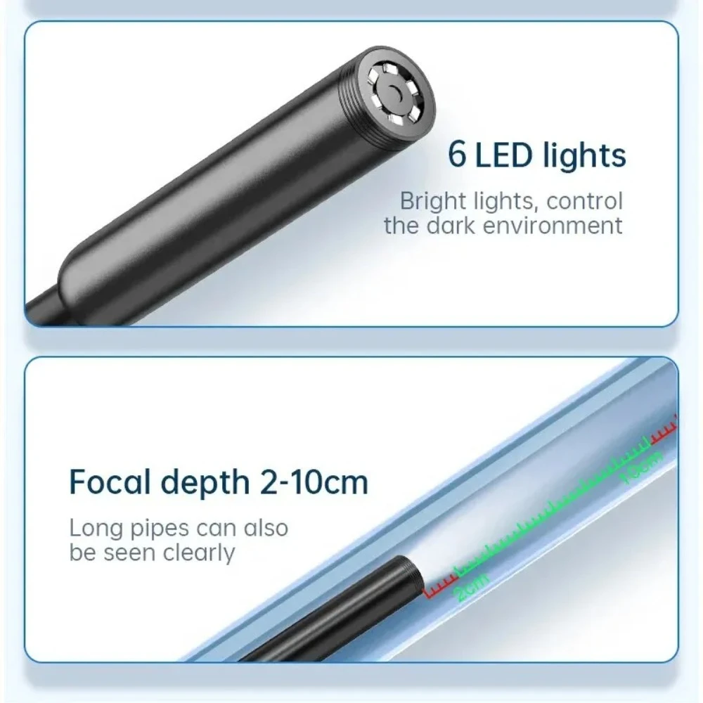 USB-Endoskop mit 6 LEDs für Typ-C-Handys 3