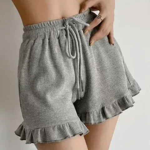 Waffel-Sweatshorts