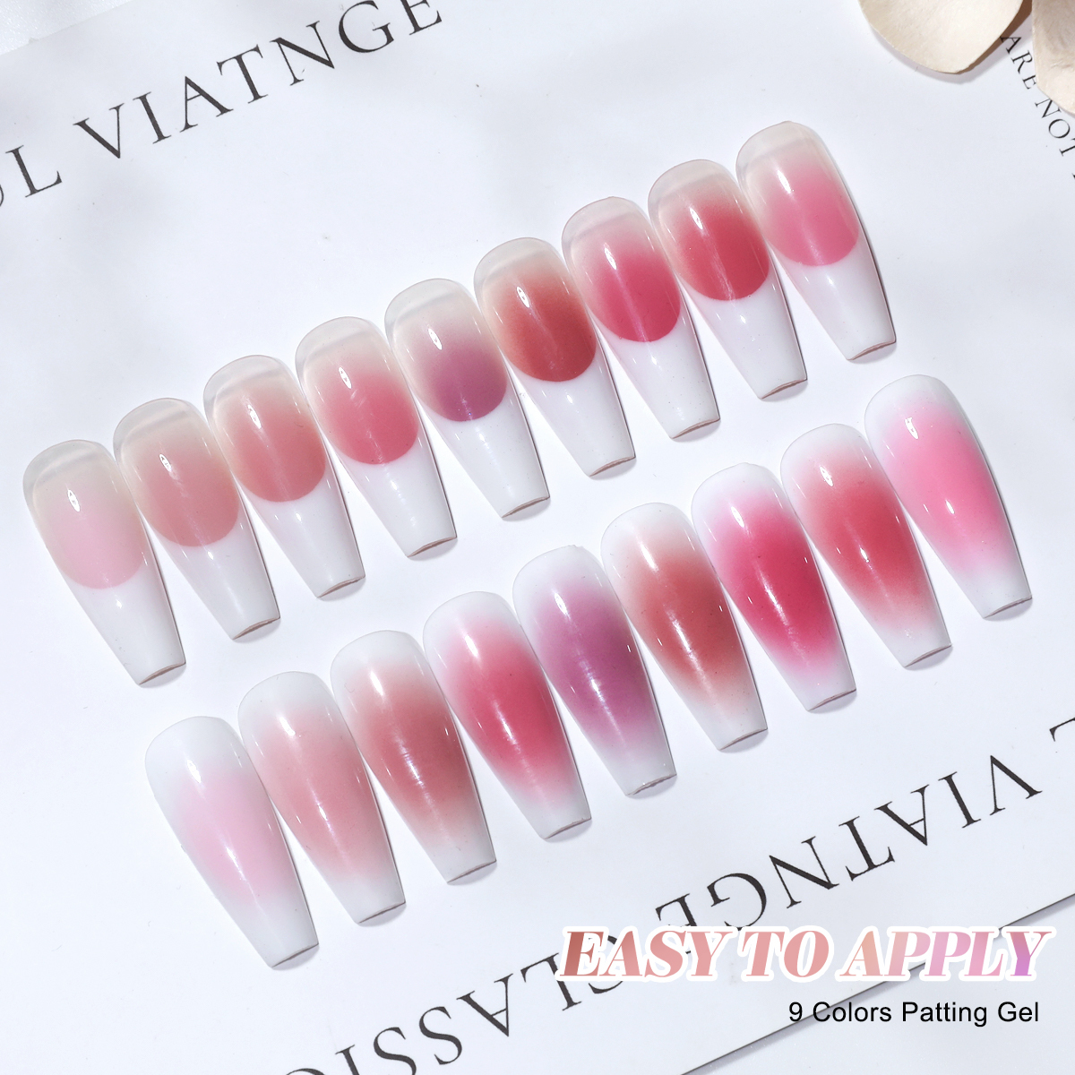 DIY-Gel-Palette mit 26 Designs 4