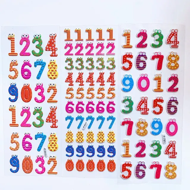 Kinder-Buchstabenaufkleber 3