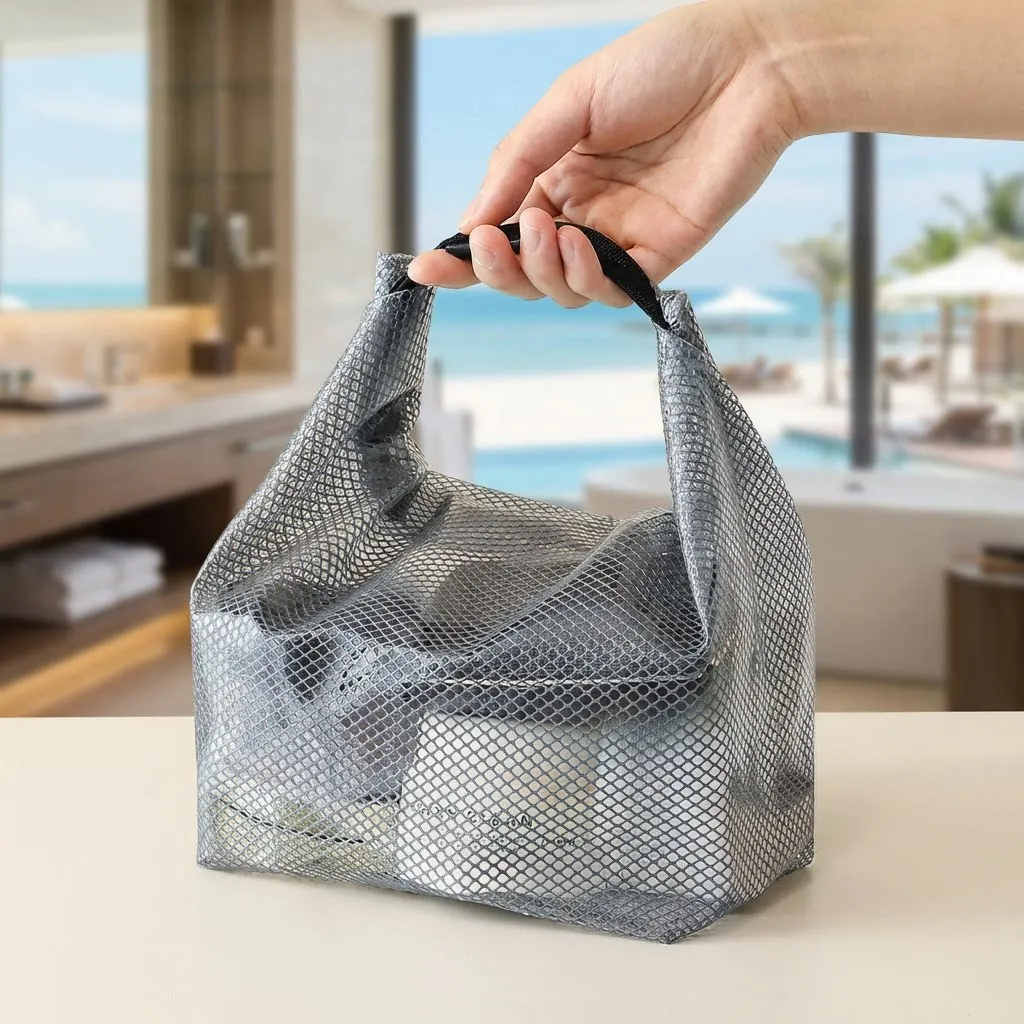 Transparente Wasserdichte Reise-Kosmetiktasche 3
