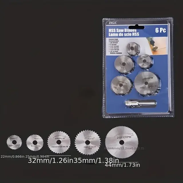 Mini-Sägeblatt-Set 3