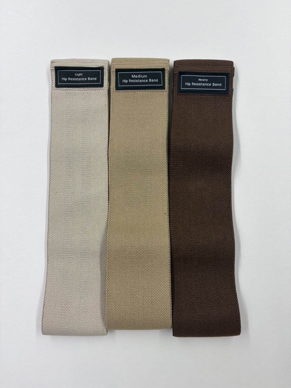 Beige Widerstandsbänder Set für Yoga 4