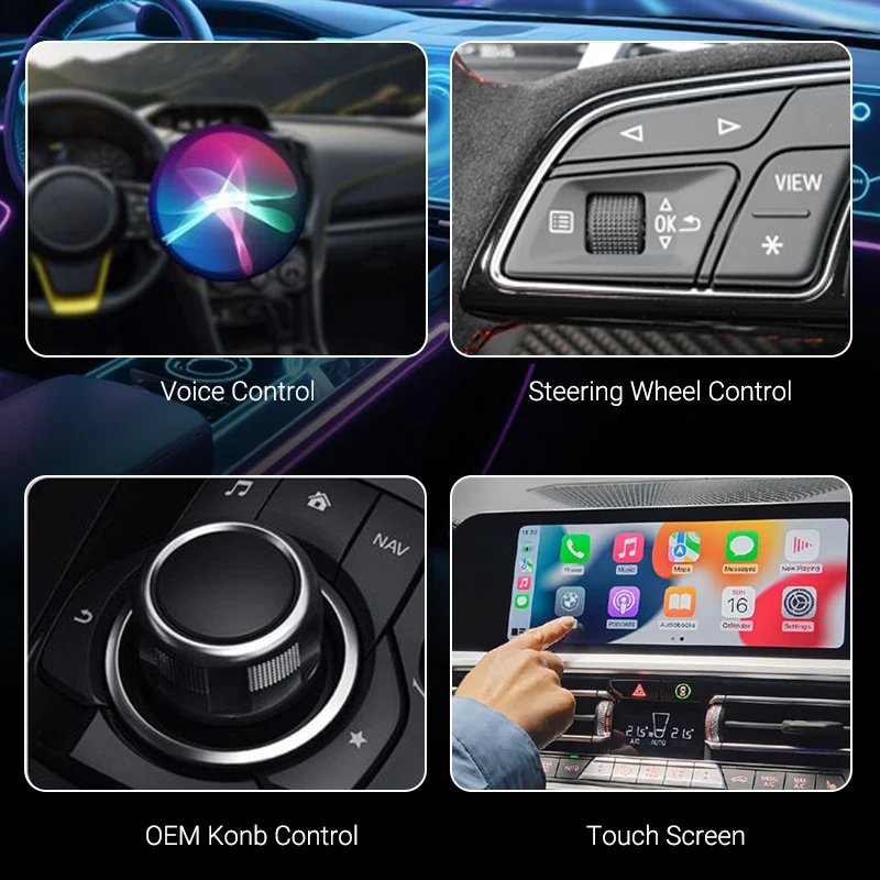 Kabelloser CarPlay Adapter Mini-Box Plug&Play 3