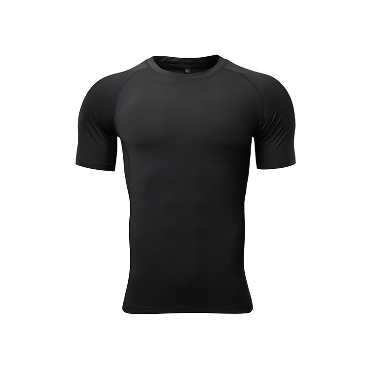 Herren-Sport-Kurzarmshirt, elastisch, schnelltrocknend 3