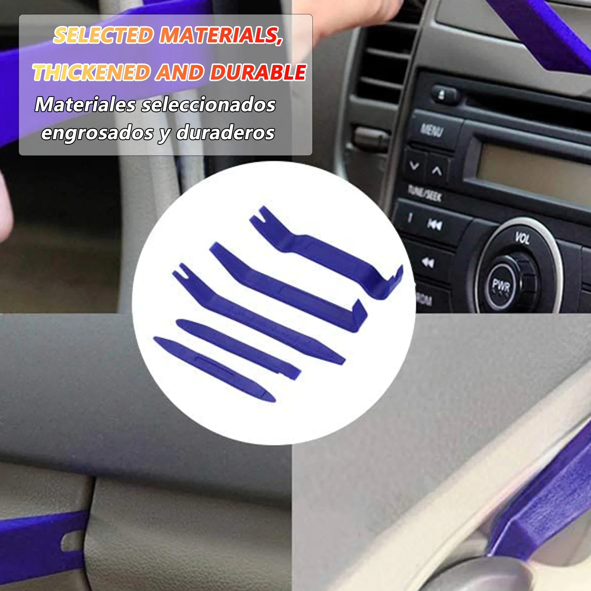 Kunststoff-Demontageset für Autoinnenraum 4