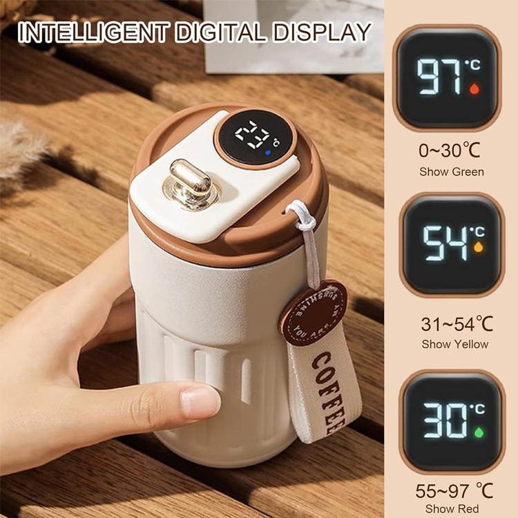 Smart-Thermobecher mit LED-Display 450 ml 2