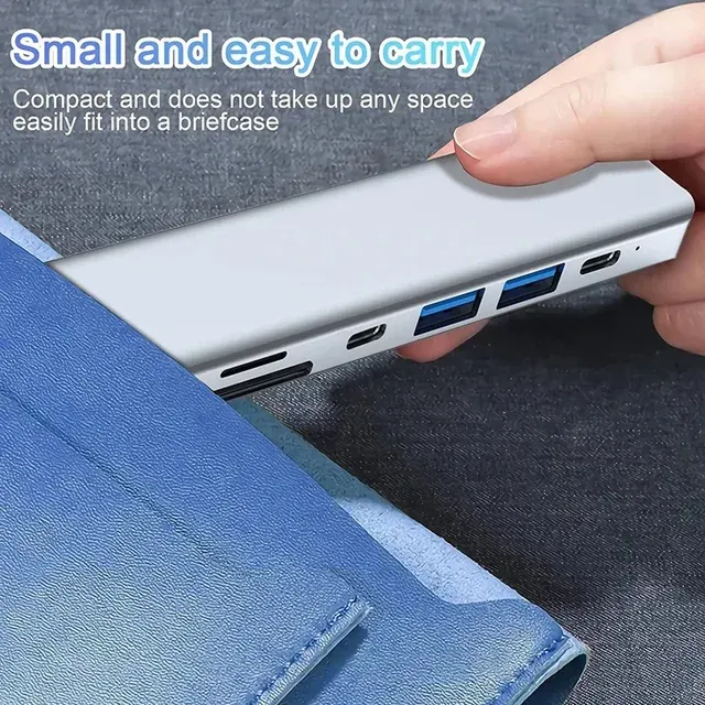 7-in-1 USB-C-Hub mit 4K-HDMI und SD-Slot 4
