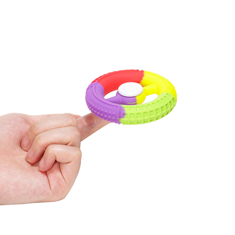 Mini Fidget Spinner aus Silikon 4