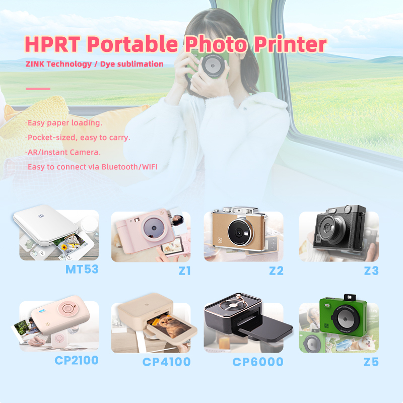 Mini Zink Fotodrucker Sofortdruck Farbe 4