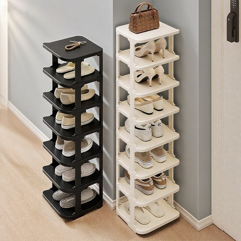 Schmales, faltbares Schuhregal, 7/8 Ebenen 2