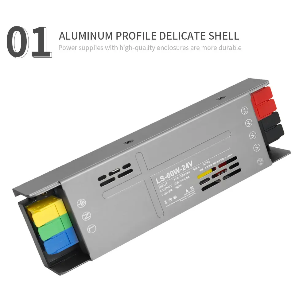 LED-Netzteil 12 V 24 V Adaptertreiber 4