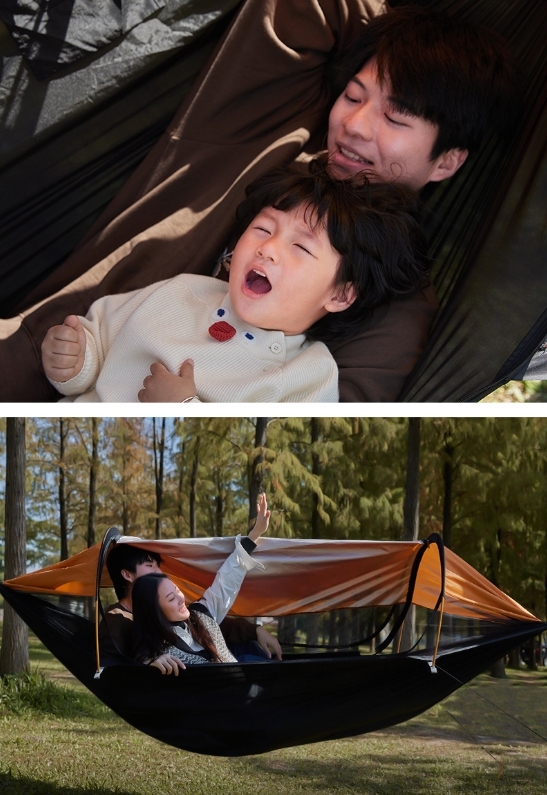 Wasserdichte Nylon-Reisehängematte für Camping 3