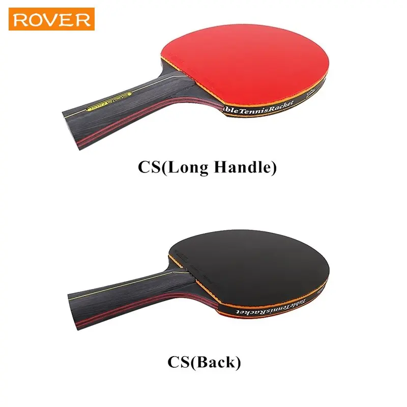 Tischtennis-Schläger-Set, 2 Stück mit Tasche 4