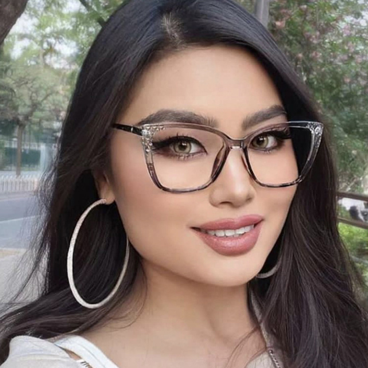 Blaulichtfilter Brille Cat-Eye Rahmen 4