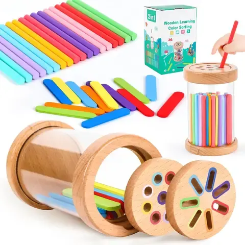 Holz-Sortierspielzeug