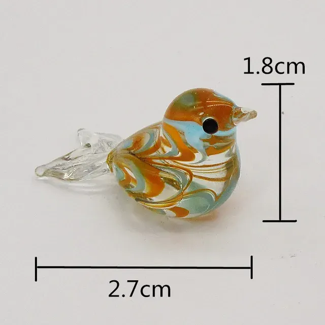 Glas-Vogel Figur 2