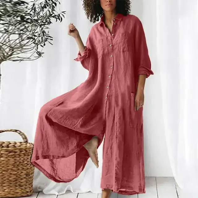 Leinen-Jumpsuit 2