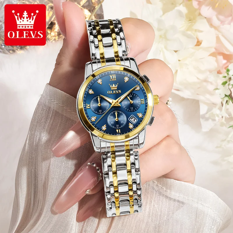 Damen-Chronographenuhr 2