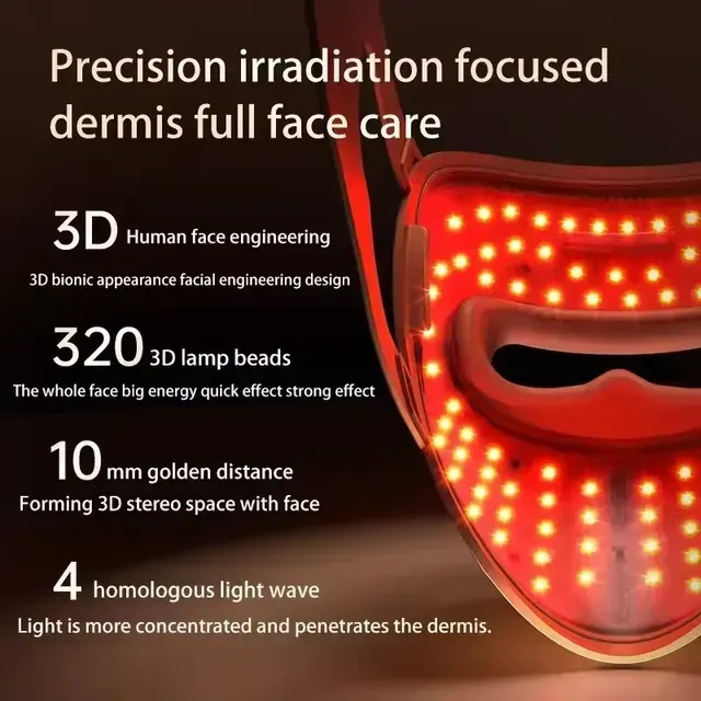 3D-Silikon-LED-Gesichtsmaske 2
