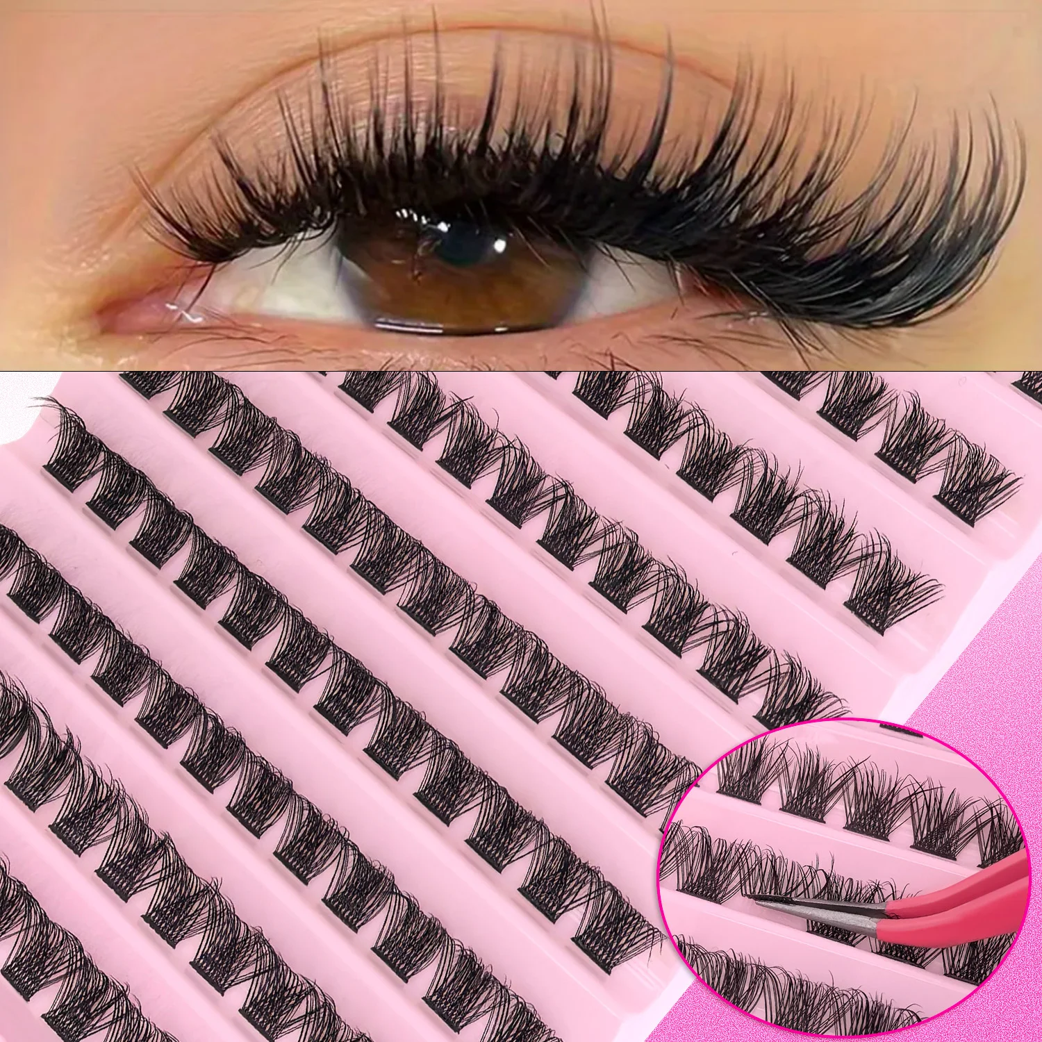 DIY-Wimpernverlängerungsset mit Zubehör 4
