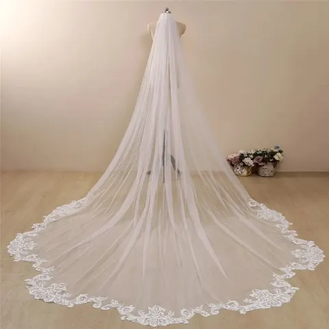 Kathedralen-Hochzeitsschleier