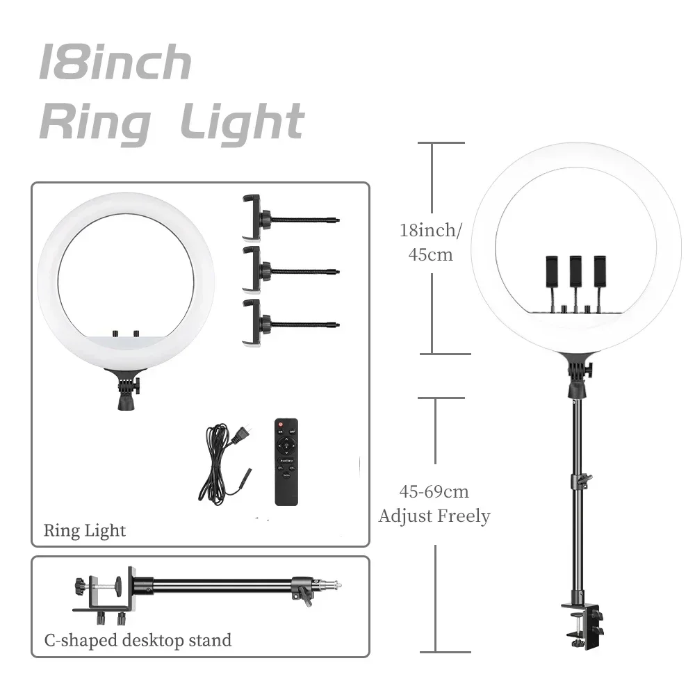 Ringlicht mit Stativ 2