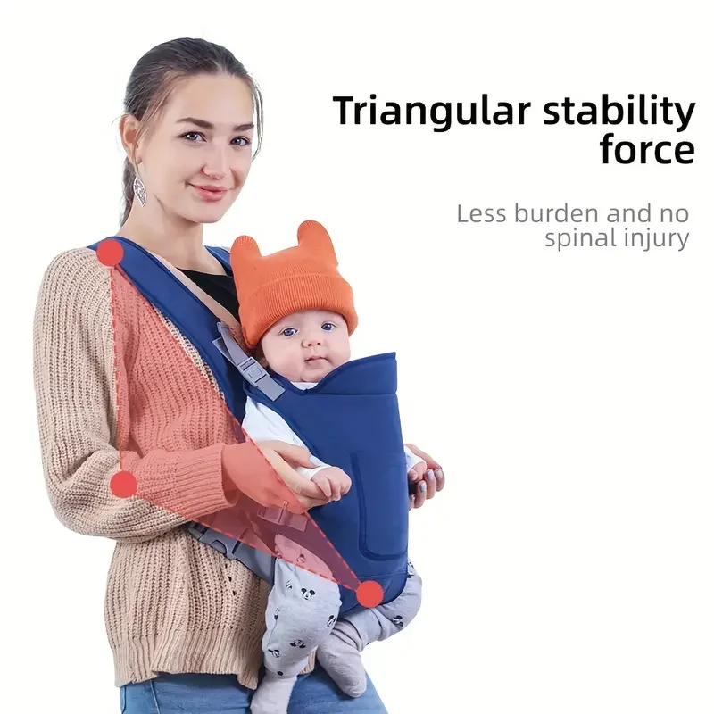 Vielseitiges Babytragetuch mit vier Tragemethoden 3