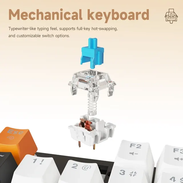Mechanische Gaming-Tastatur 3
